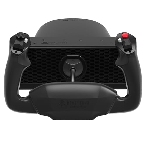 Compact Flight Throttle Quadrant with Trim Wheel Controls