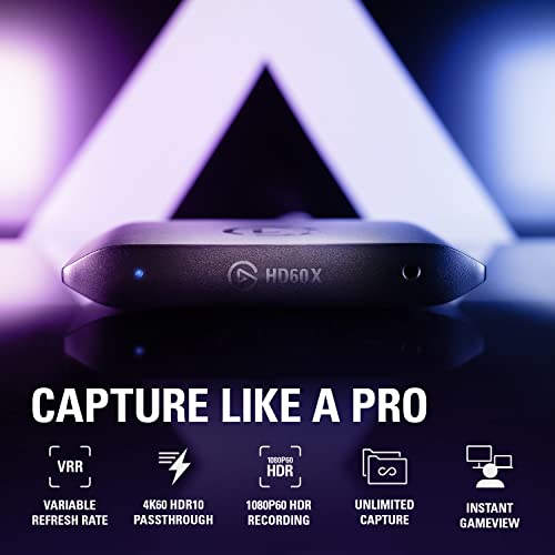 4K HDR Video Capture Card with Low-Latency Streaming Support
