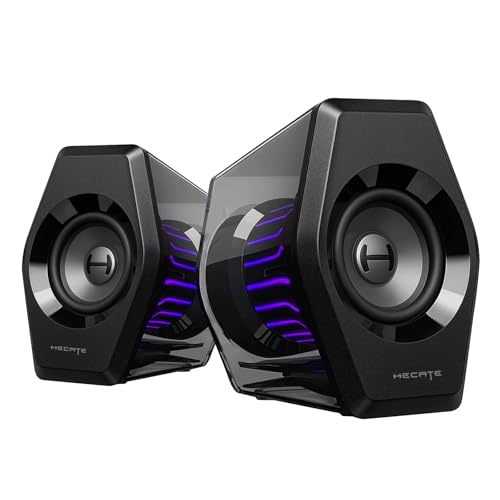 64W RGB Desktop Gaming Speakers with Bluetooth and USB