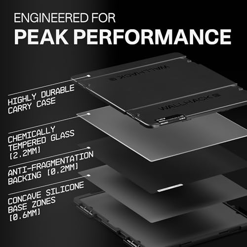 Professional Glass Gaming Mouse Pad for Speed and Control