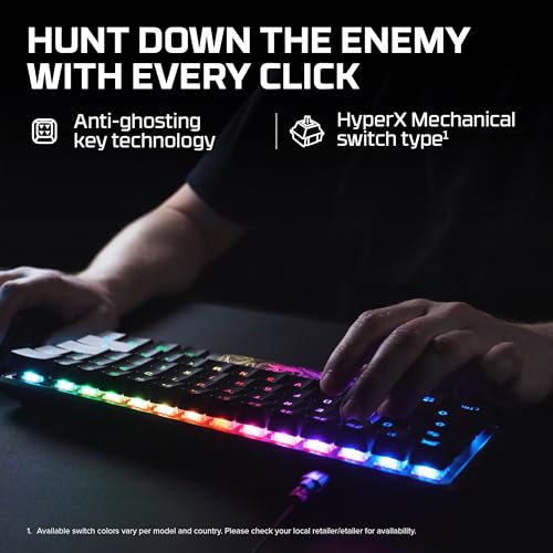 Full-Size RGB Mechanical Gaming Keyboard with PBT Keycaps