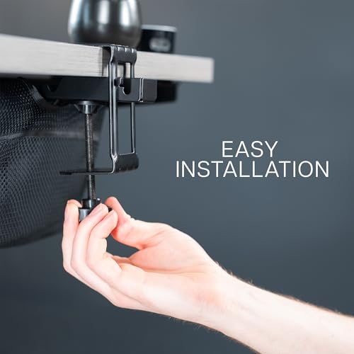 Under Desk Mesh Cable Organizer for Wire Management