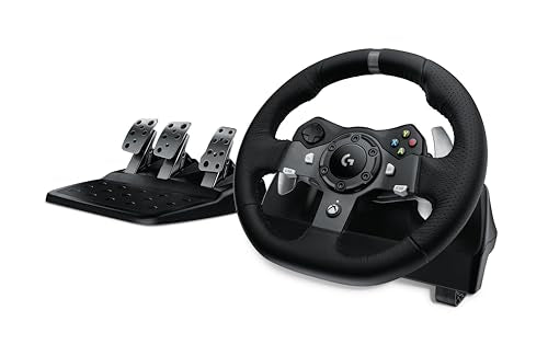 Logitech G29 Driving Force Racing Wheel and Floor Pedals, Real Force Feedback