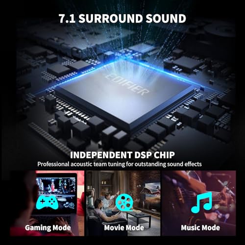 64W RGB Desktop Gaming Speakers with Bluetooth and USB