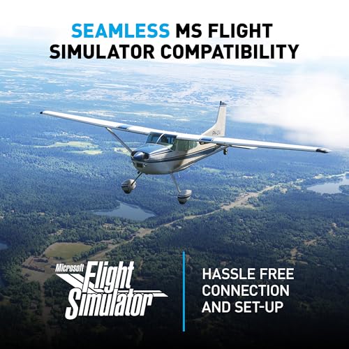 Compact Flight Throttle Quadrant with Trim Wheel Controls