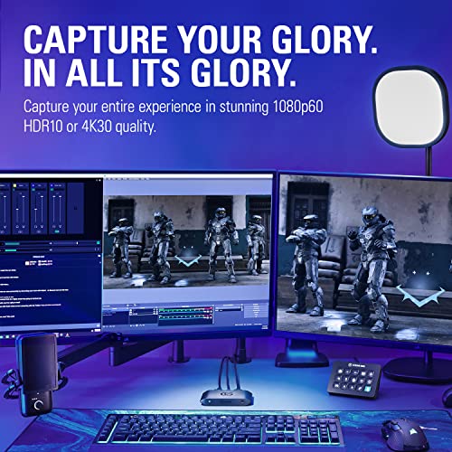 4K HDR Video Capture Card with Low-Latency Streaming Support