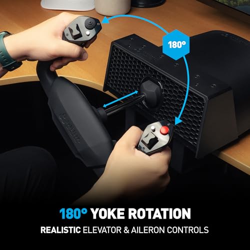 Compact Flight Throttle Quadrant with Trim Wheel Controls