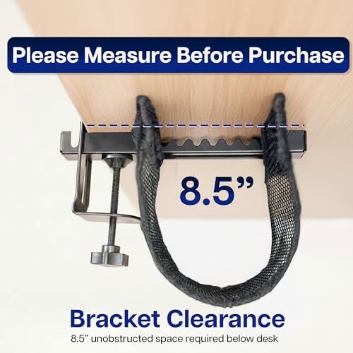Under Desk Mesh Cable Organizer for Wire Management