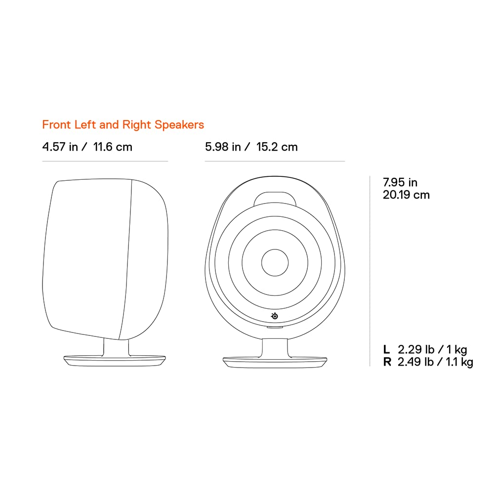 SteelSeries New Arena Gaming Speakers