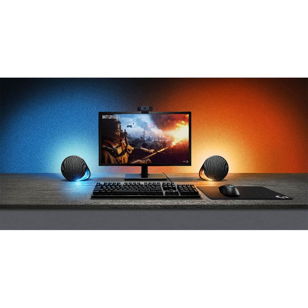 RGB Gaming Speaker System with DTS Surround Sound and LIGHTSYNC