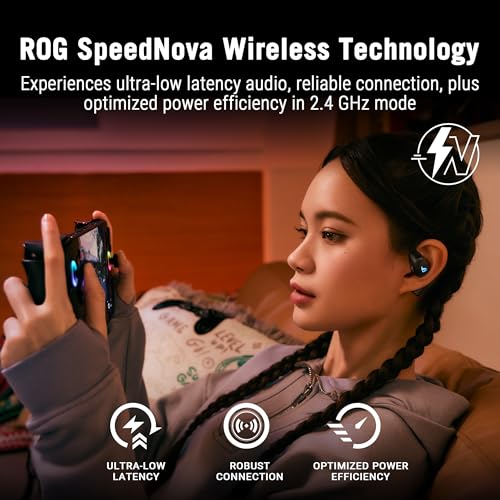 ASUS ROG Cetra True Wireless Gaming Earbuds – Bluetooth