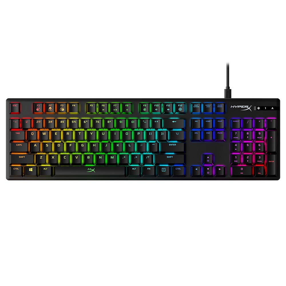 Full-Size RGB Mechanical Gaming Keyboard with PBT Keycaps