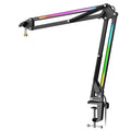 RGB Adjustable Microphone Boom Arm for Streaming and Gaming