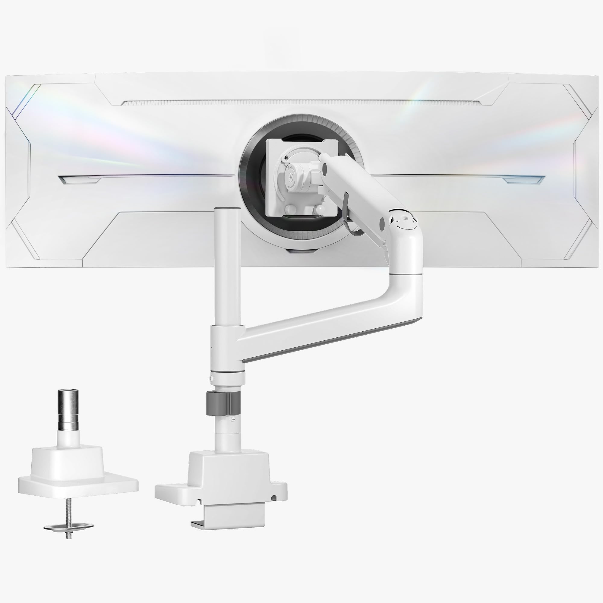 monTEK 17-57 Inch Ultrawide Monitor Arm for Up to 59.4lbs Screens