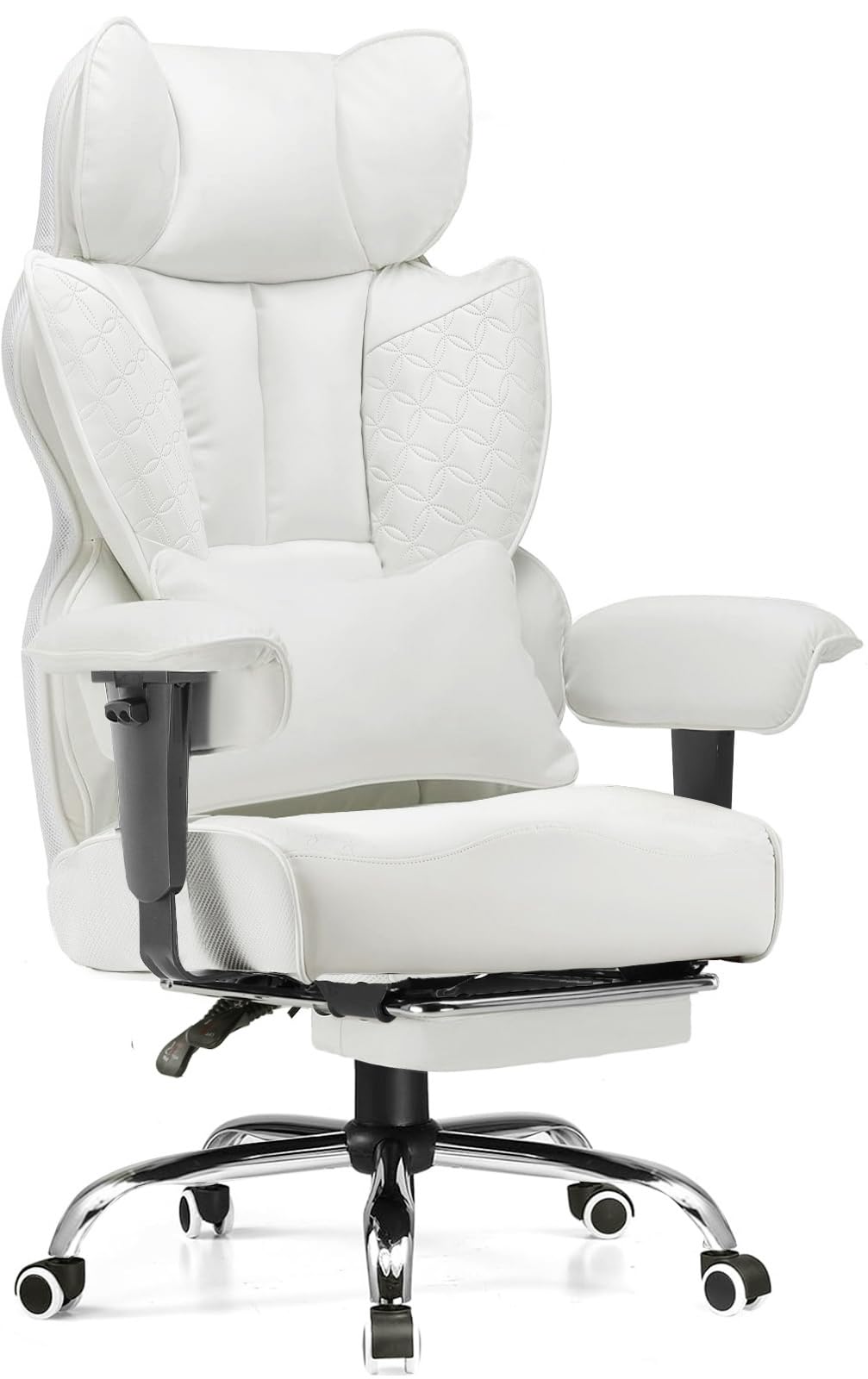 Heavy Duty Ergonomic Gaming Chair with Footrest and Lumbar Support
