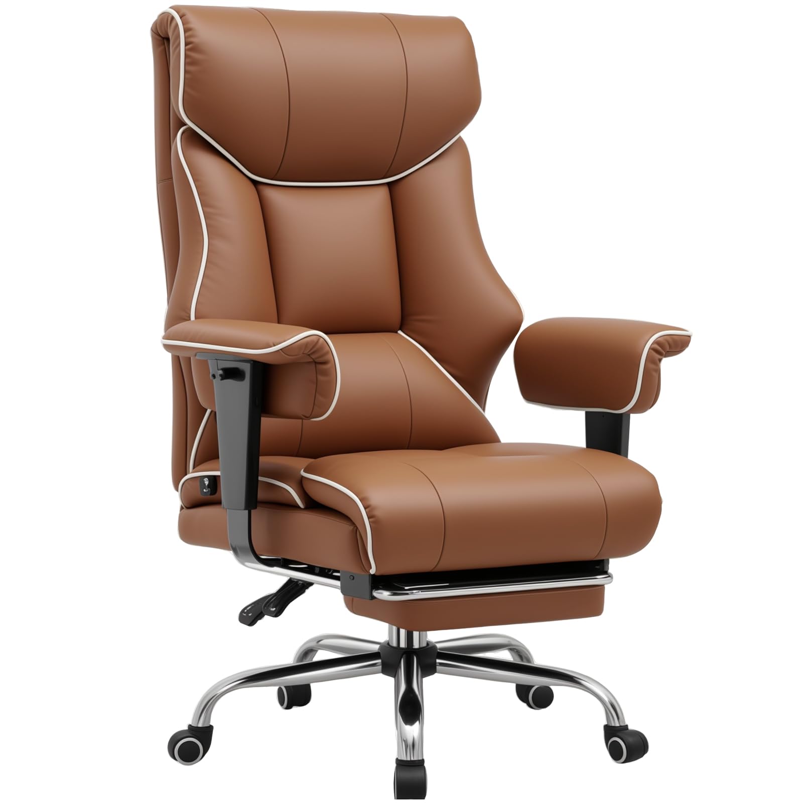 Heavy Duty Ergonomic Gaming Chair with Footrest and Lumbar Support