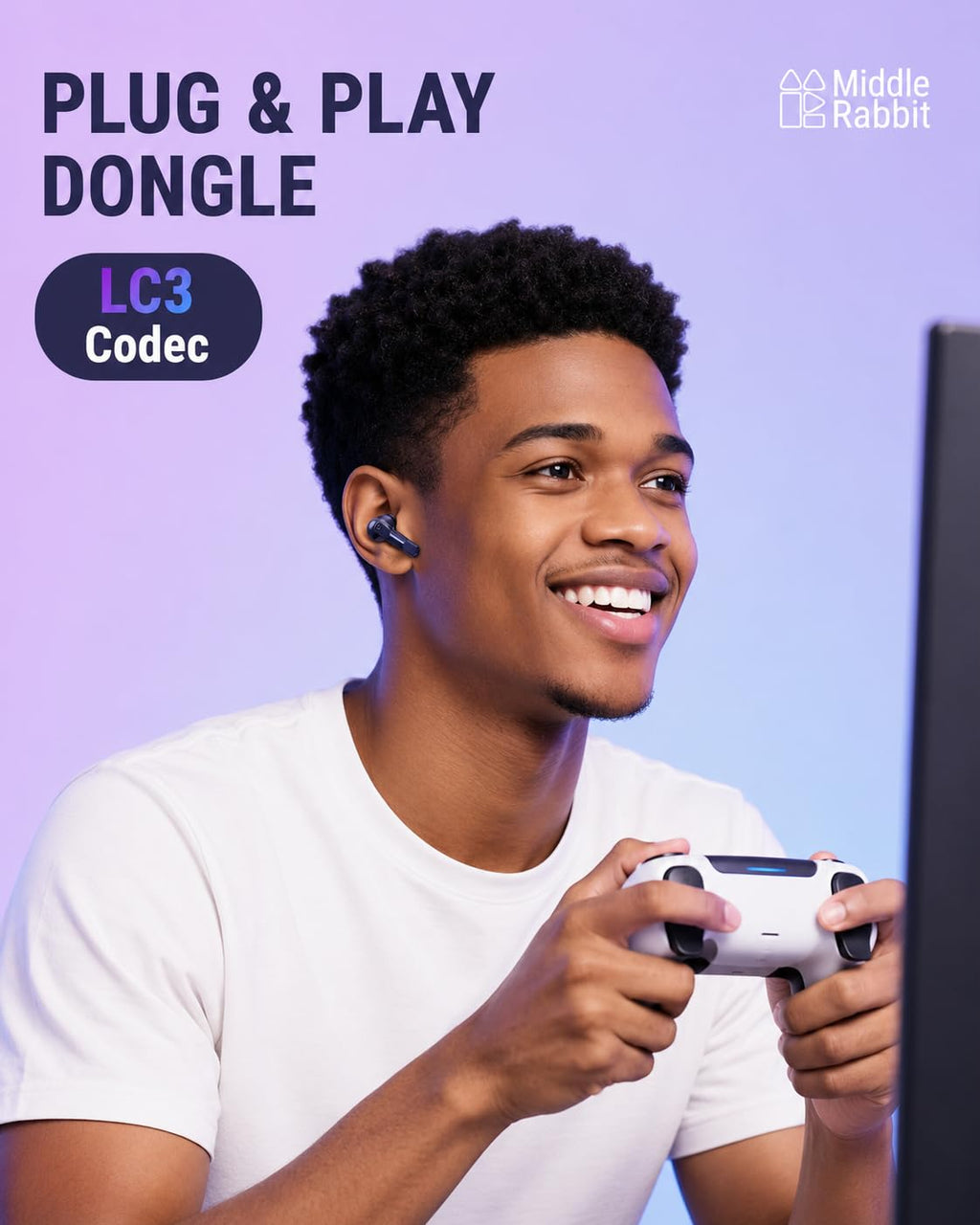 Middle Rabbit sw4 pro Gaming Earbuds for ps5