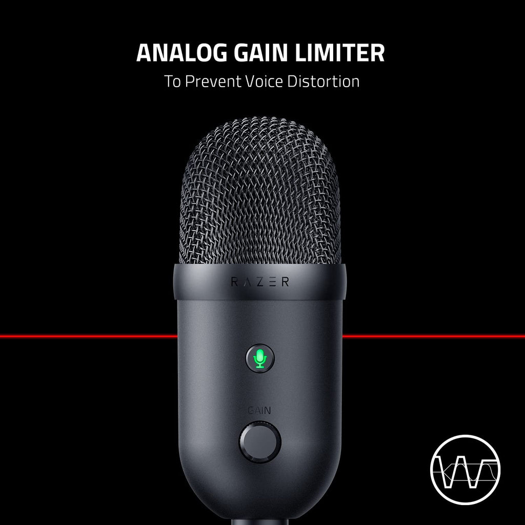 Professional USB Dynamic Gaming Microphone with Noise Control