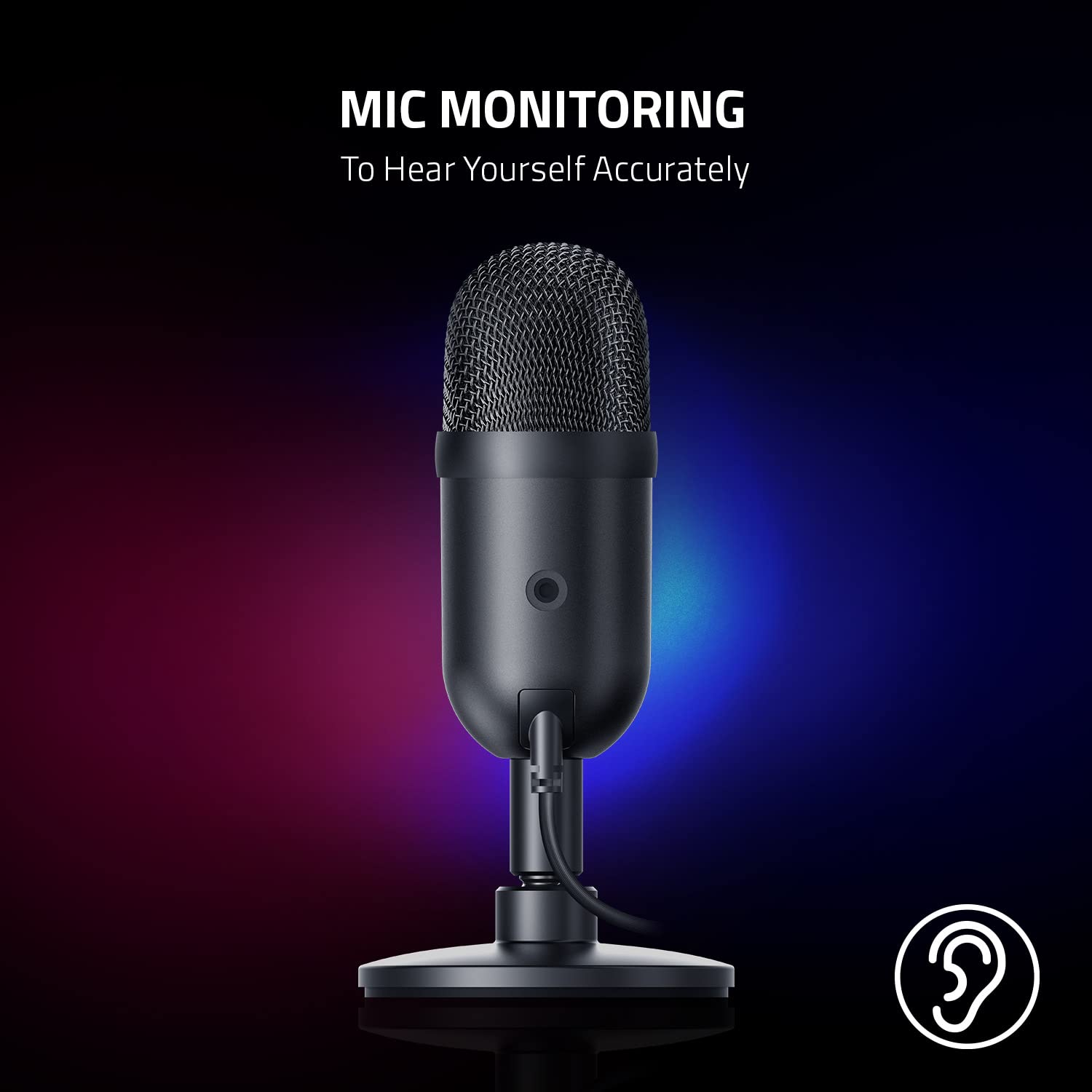 Professional USB Dynamic Gaming Microphone with Noise Control