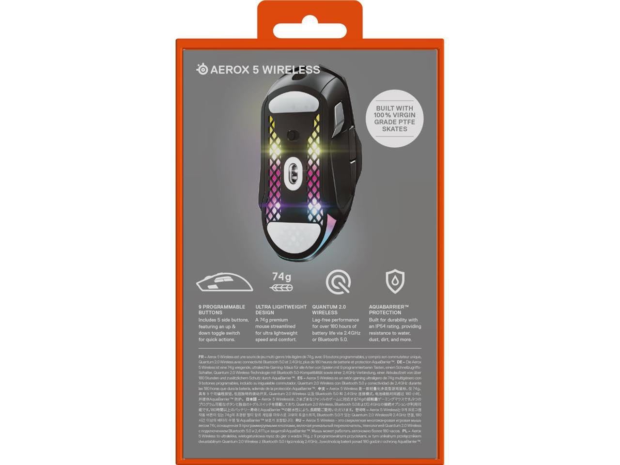SteelSeries Aerox 5 Lightweight Gaming Mouse