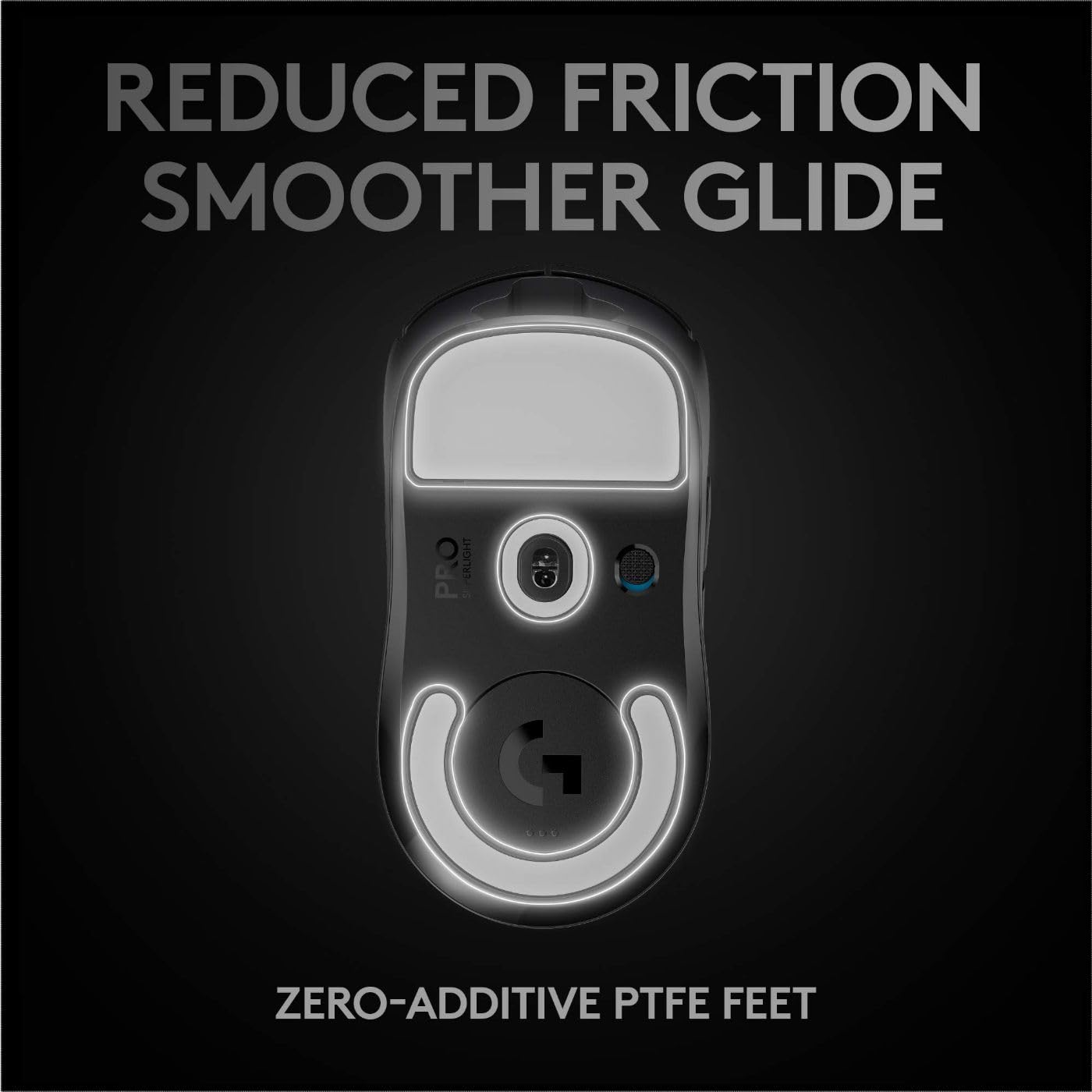 Ultra-Light Wireless Gaming Mouse with 25K DPI Sensor