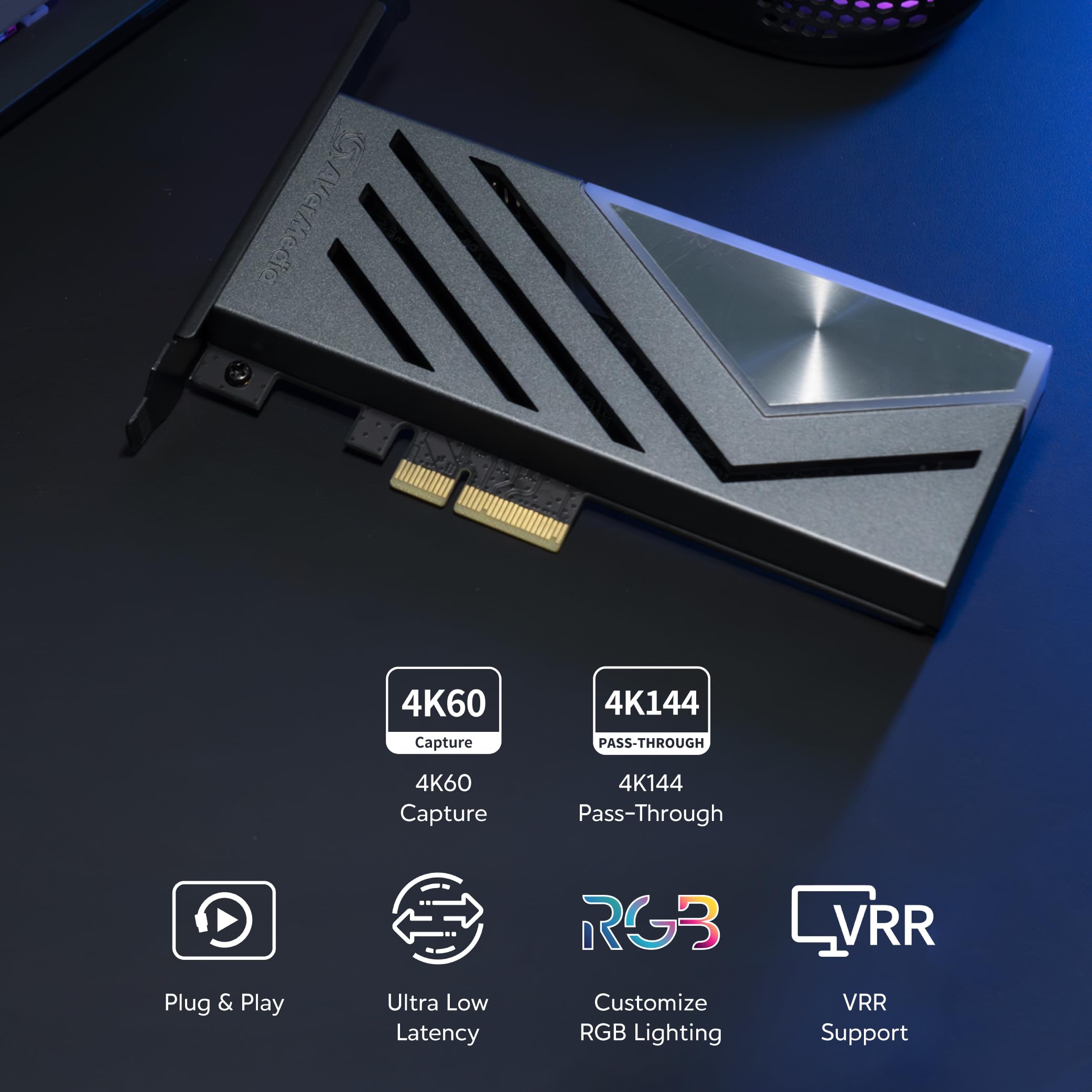 4K60 HDMI Capture Card with Ultra-Low Latency Streaming