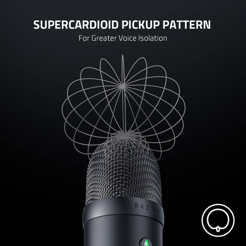Professional USB Dynamic Gaming Microphone with Noise Control