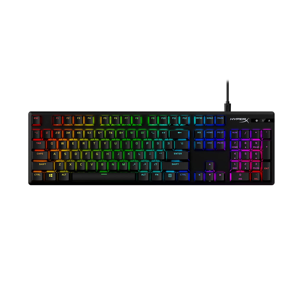 Full-Size RGB Mechanical Gaming Keyboard with PBT Keycaps