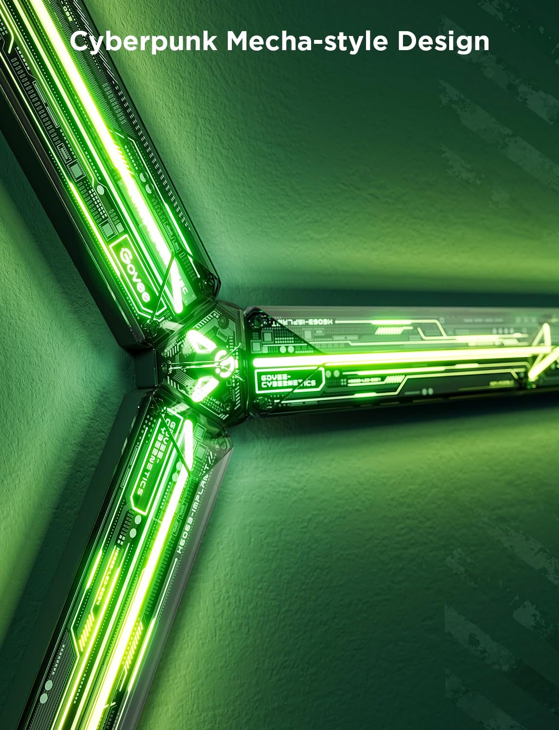 RGBIC Gaming Wall Light with DIY Custom Lighting Effects