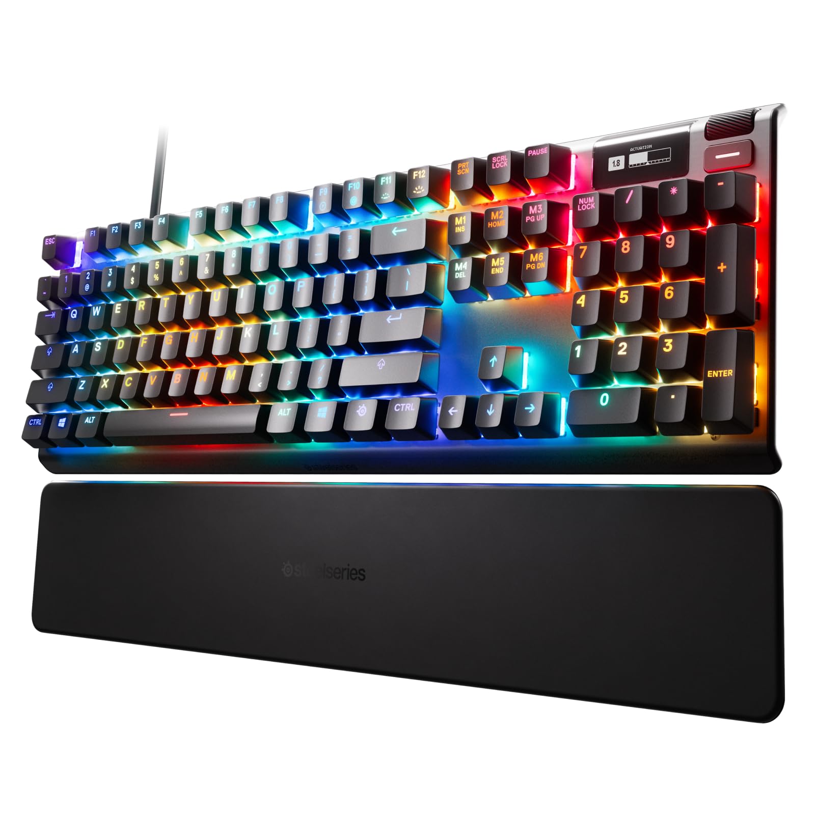 Wireless TKL Mechanical Gaming Keyboard with OLED & RGB