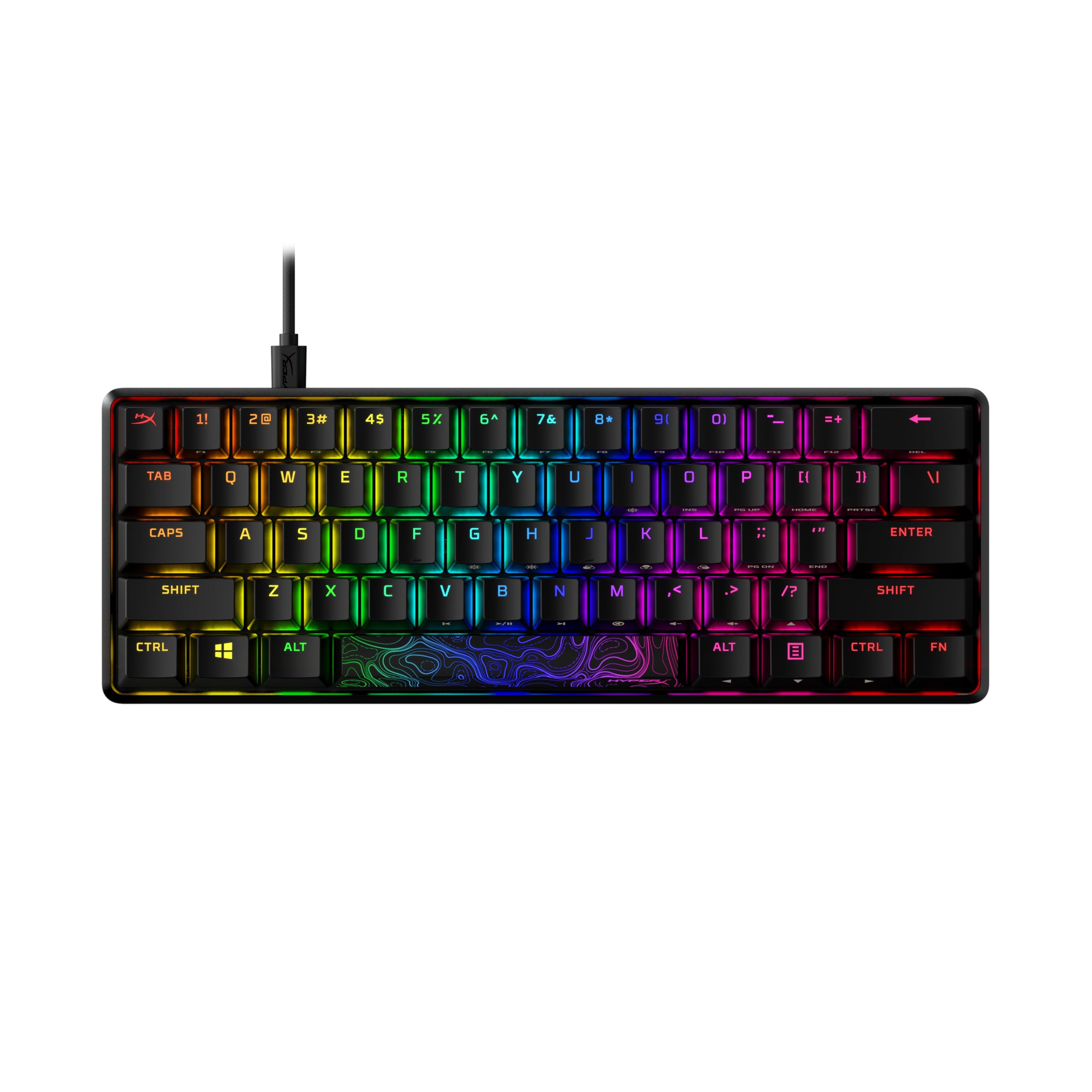 Full-Size RGB Mechanical Gaming Keyboard with PBT Keycaps
