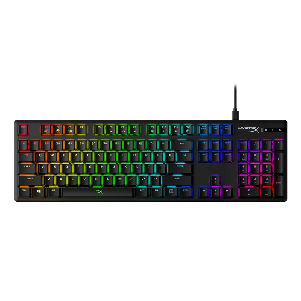 Full-Size RGB Mechanical Gaming Keyboard with PBT Keycaps