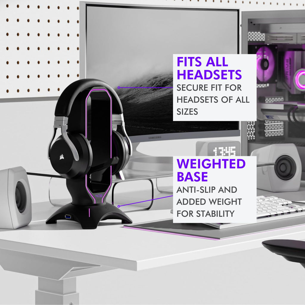 Tilted Nation RGB Headset Stand