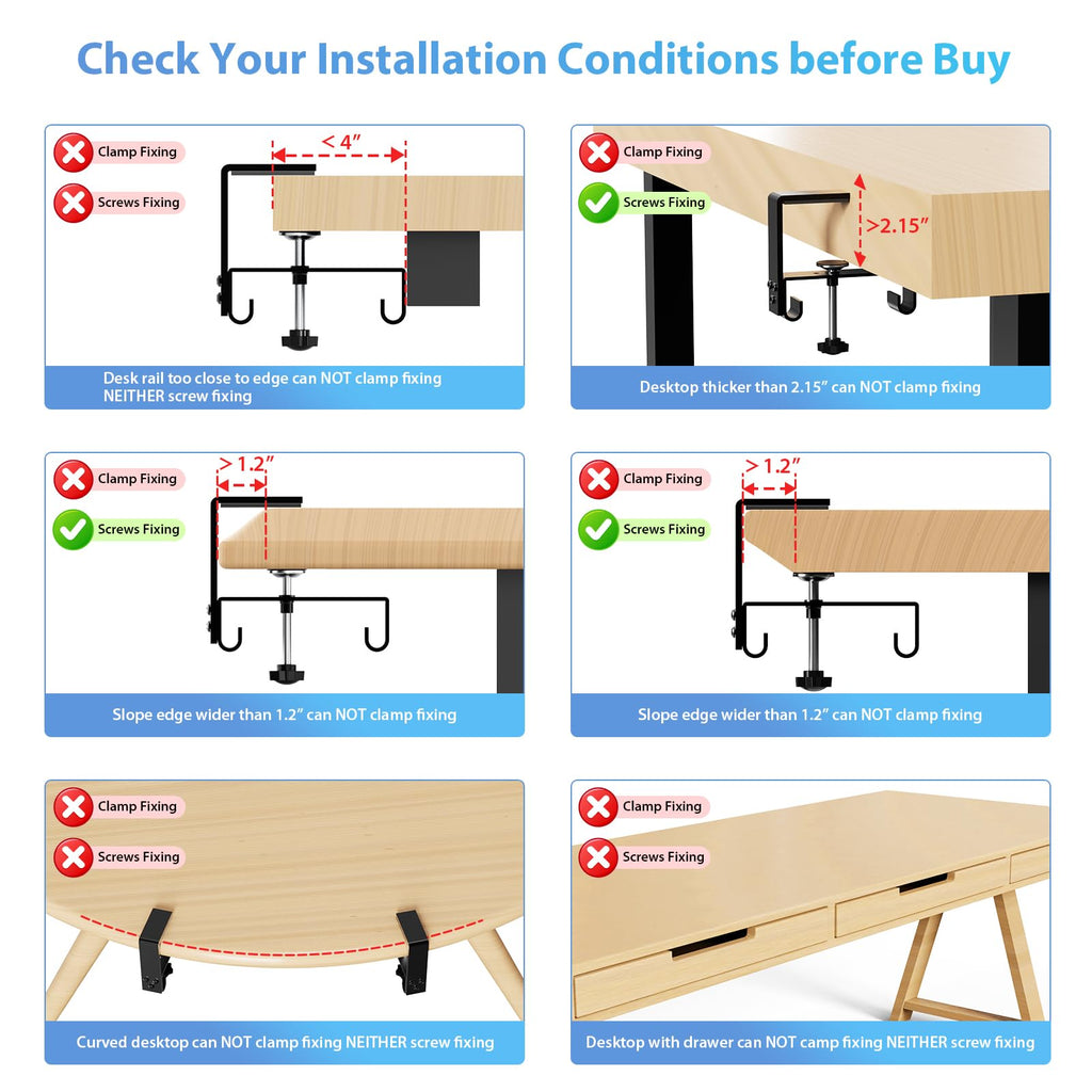 KEEGH Under Desk Cable Management Tray 48inch