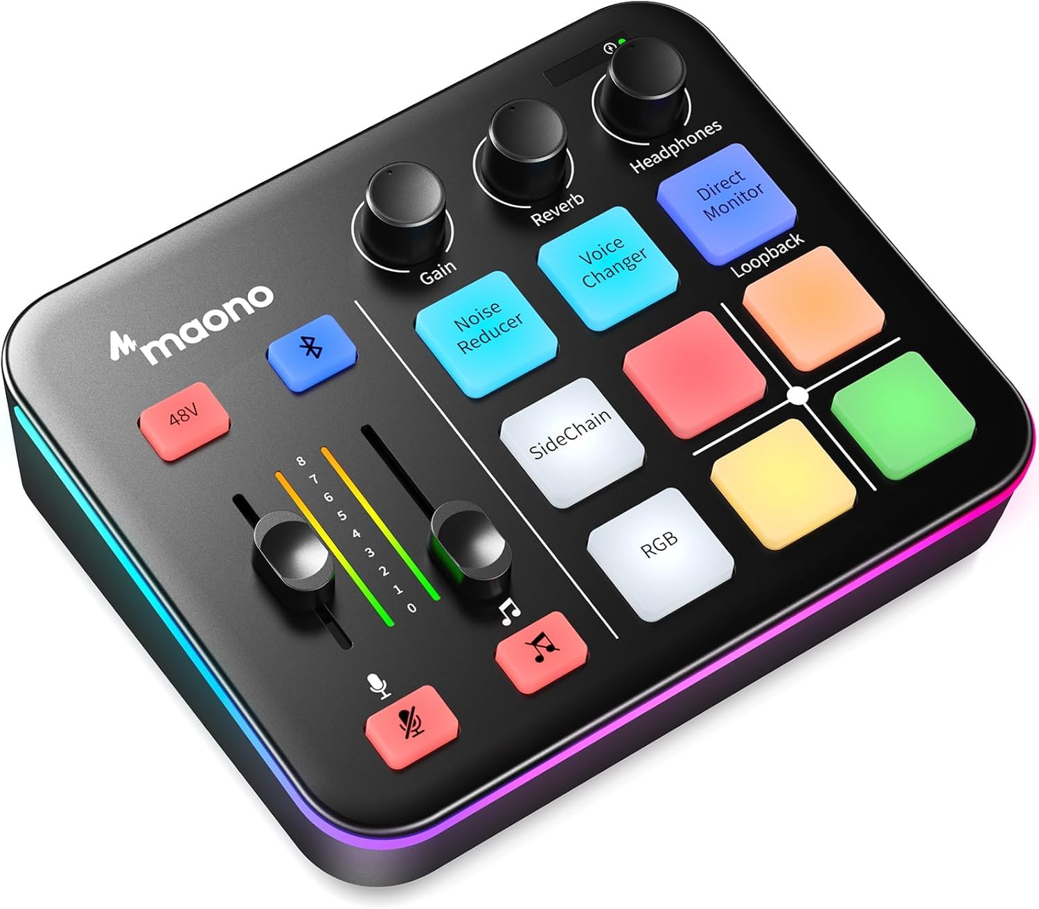 Gaming Streaming Audio Bundle with XLR Microphone and Mixer