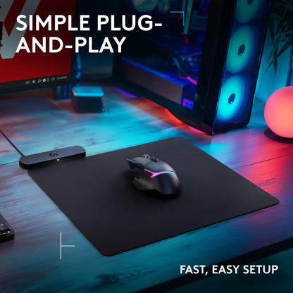 Wireless Charging Gaming Mouse Pad for PC and Mac