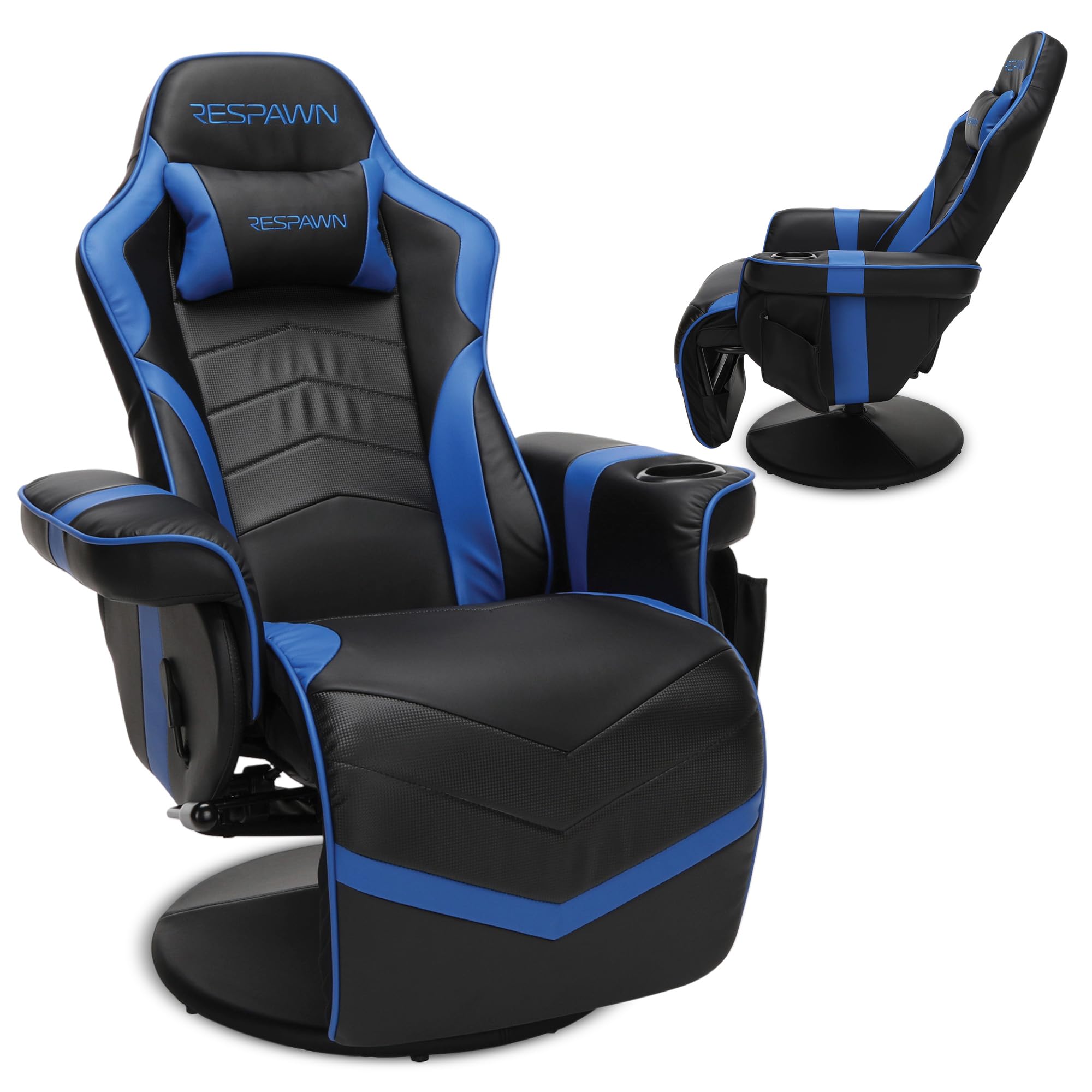 Ergonomic Gaming Recliner Chair with Footrest and Lumbar Support