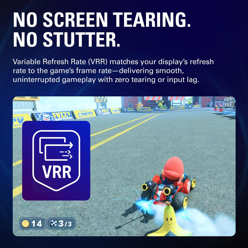 4K HDMI Capture Card with VRR Passthrough for Streaming