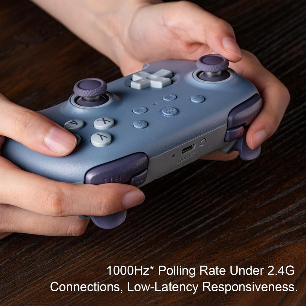 Wireless Gaming Controller with Hall Effect Sticks and Triggers