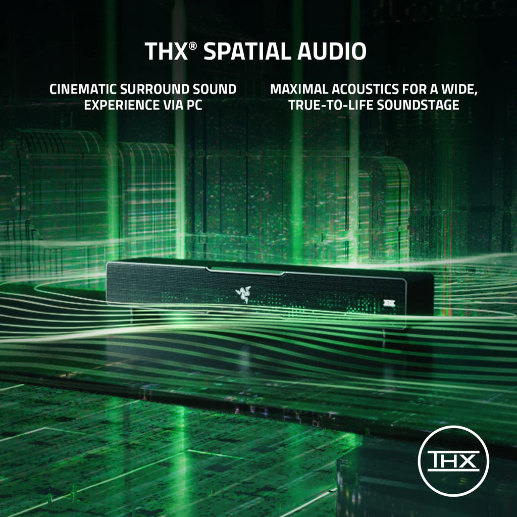 Razer Leviathan PC Soundbar with Full-Range Drivers