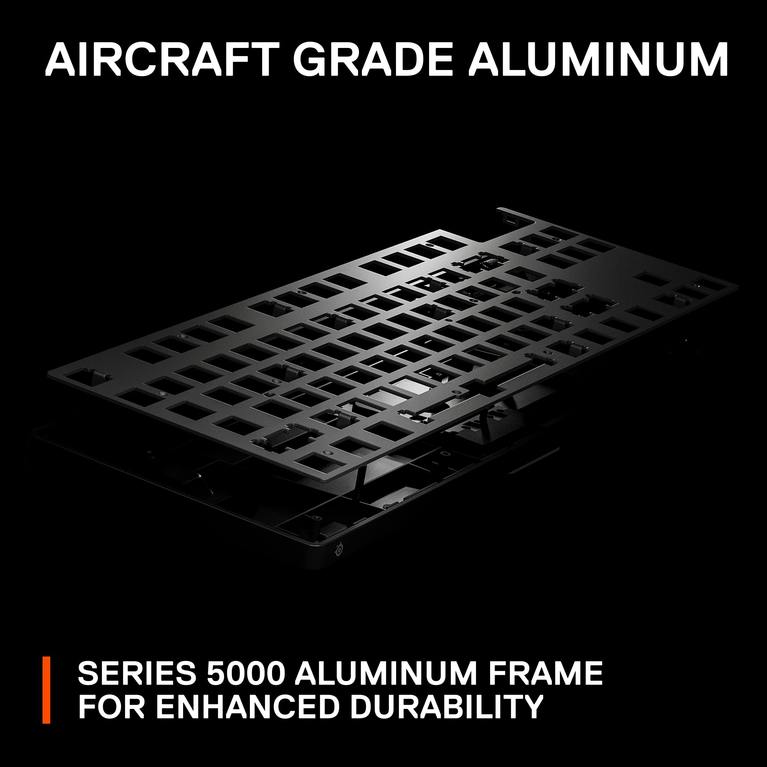 Wireless TKL Mechanical Gaming Keyboard with OLED & RGB