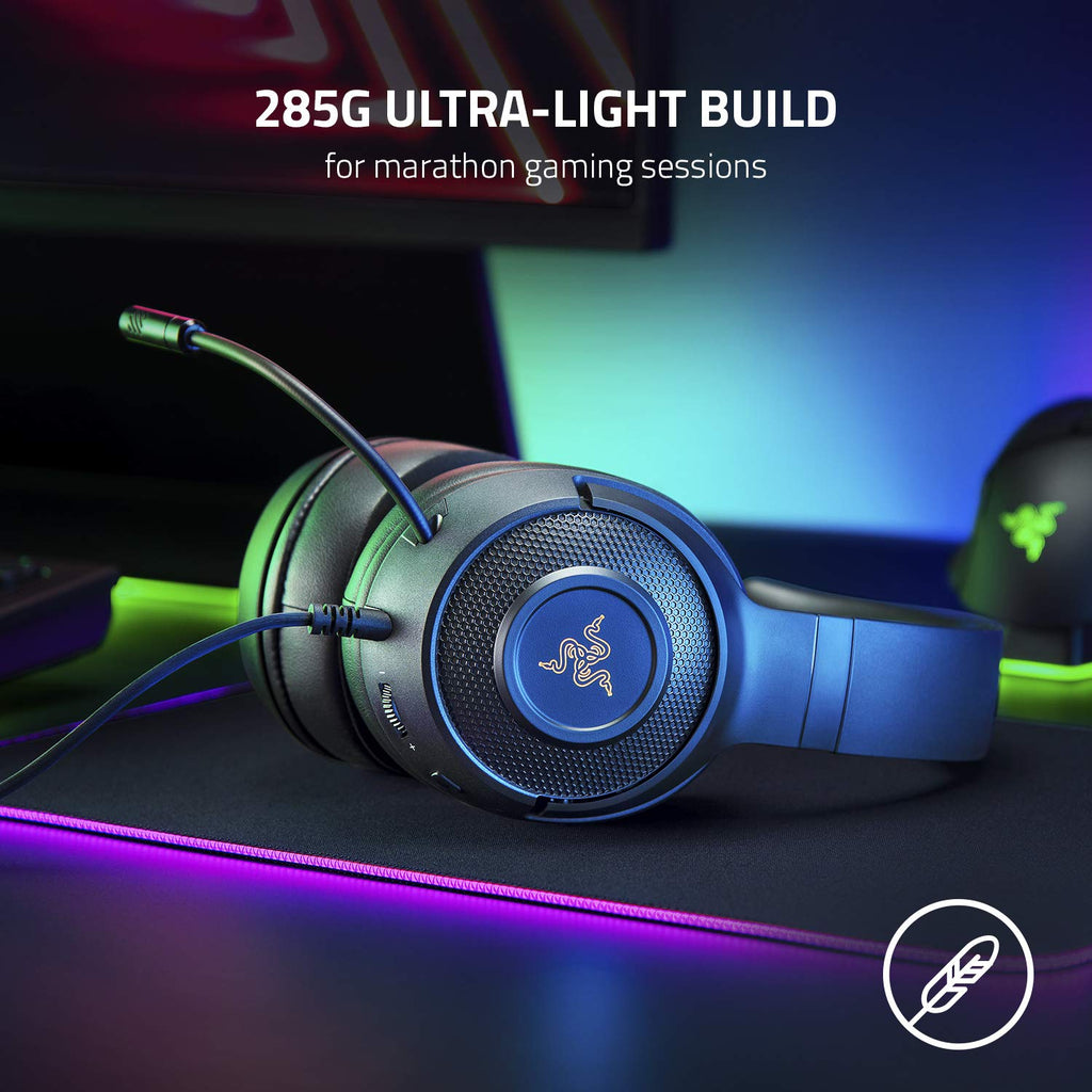 Wired Gaming Headset with 7.1 Surround Sound and RGB