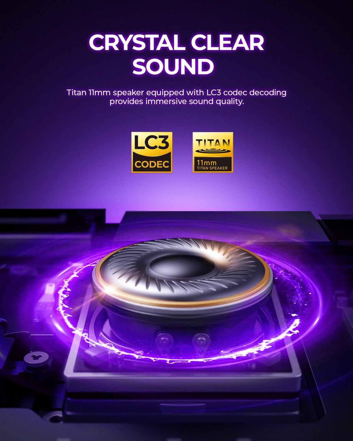 Low-Latency Wireless Gaming Earbuds with Noise Cancelling Mic