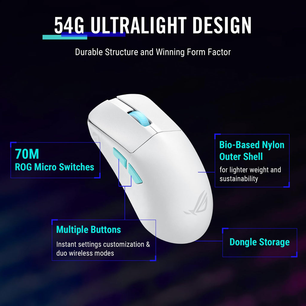 65% Wireless Gaming Keyboard & Ultra-Light Gaming Mouse Combo