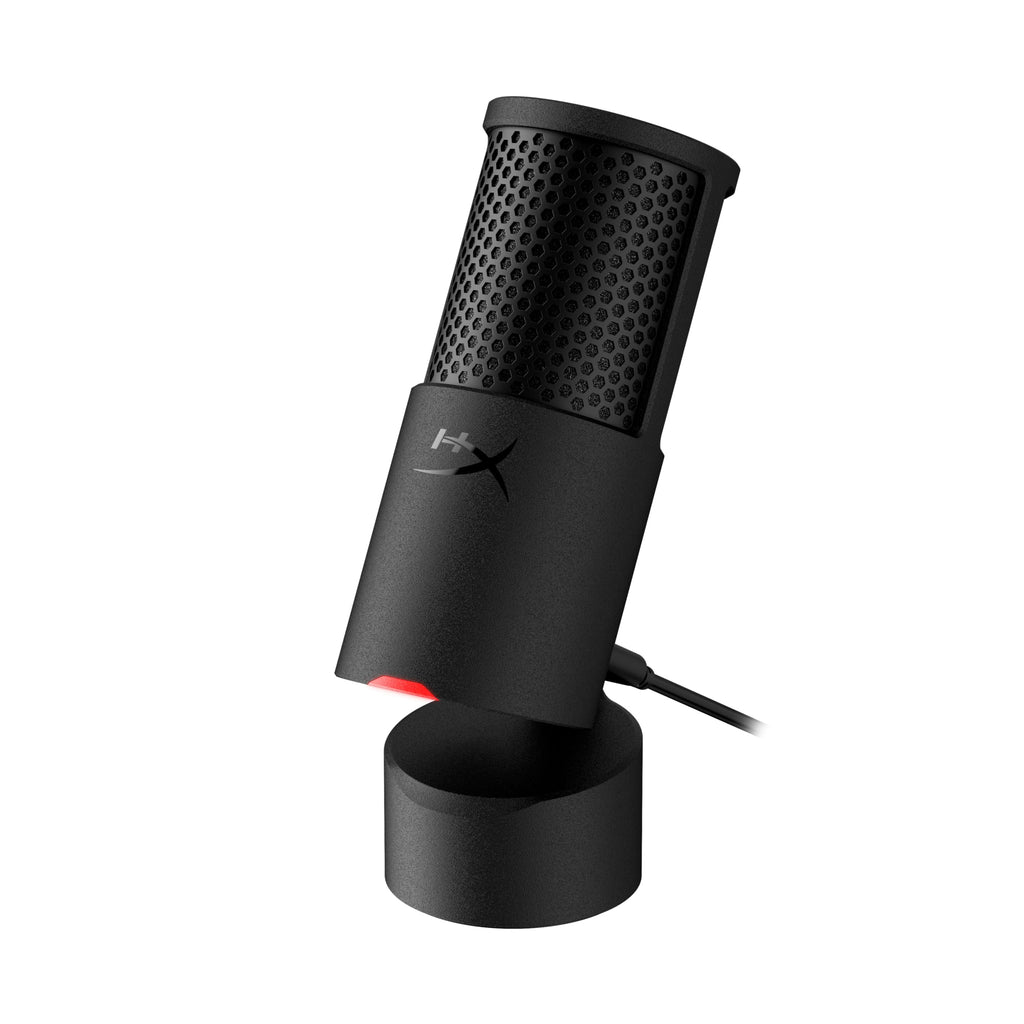 USB Condenser Gaming Microphone with Built-In Pop Filter