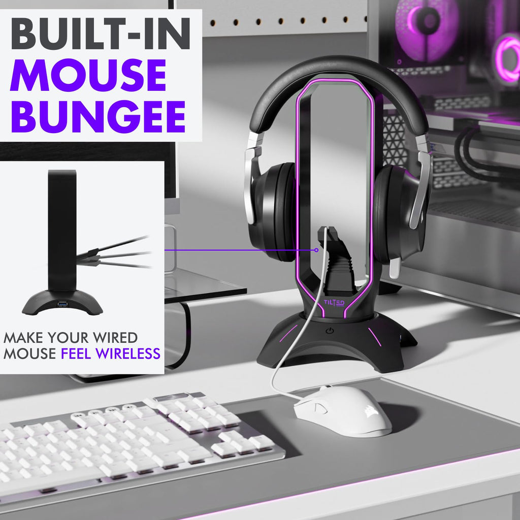 Tilted Nation RGB Headset Stand