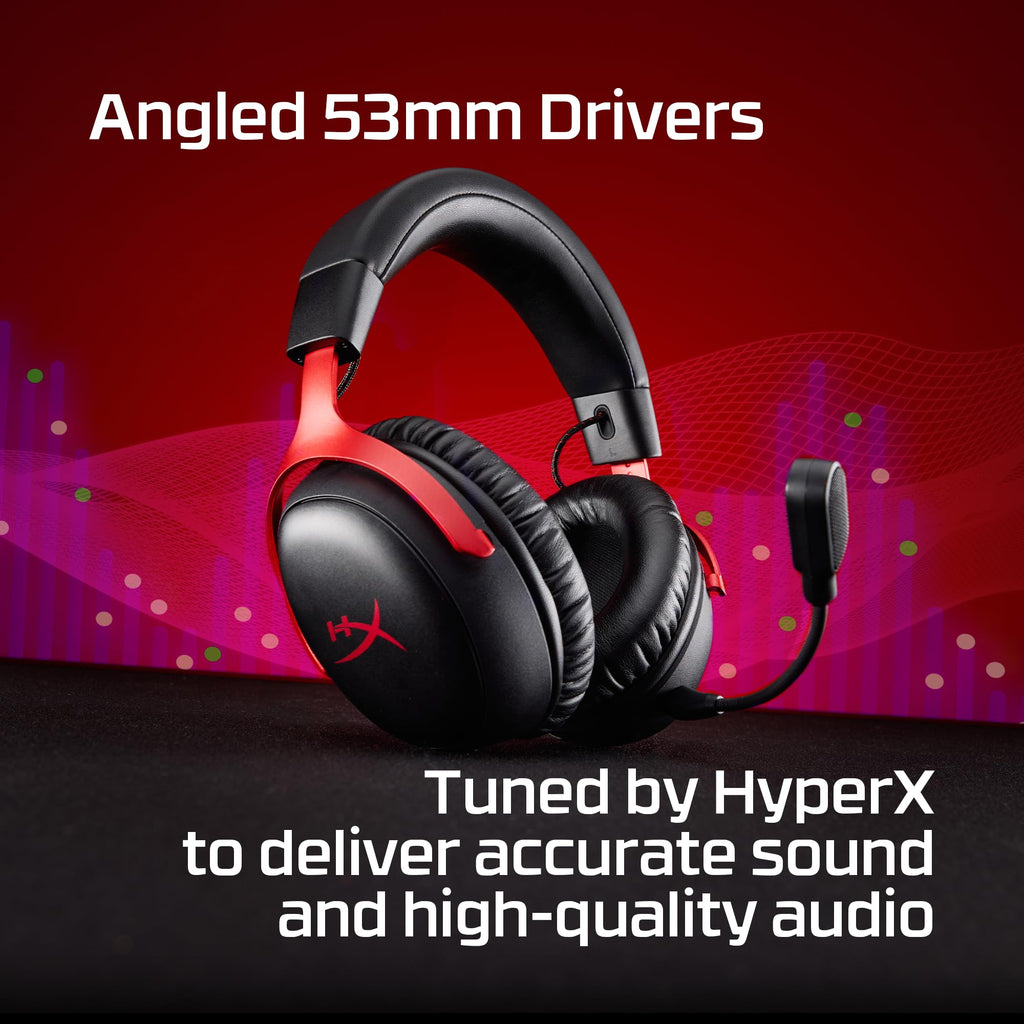 Wireless Gaming Headset with Spatial Audio and 120H Battery Life