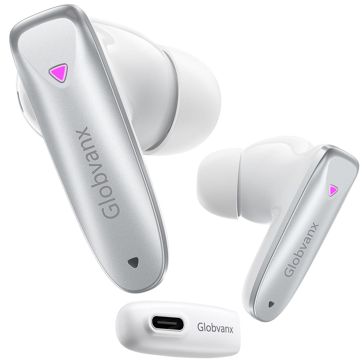 Low-Latency Wireless Gaming Earbuds with Noise Cancelling Mic