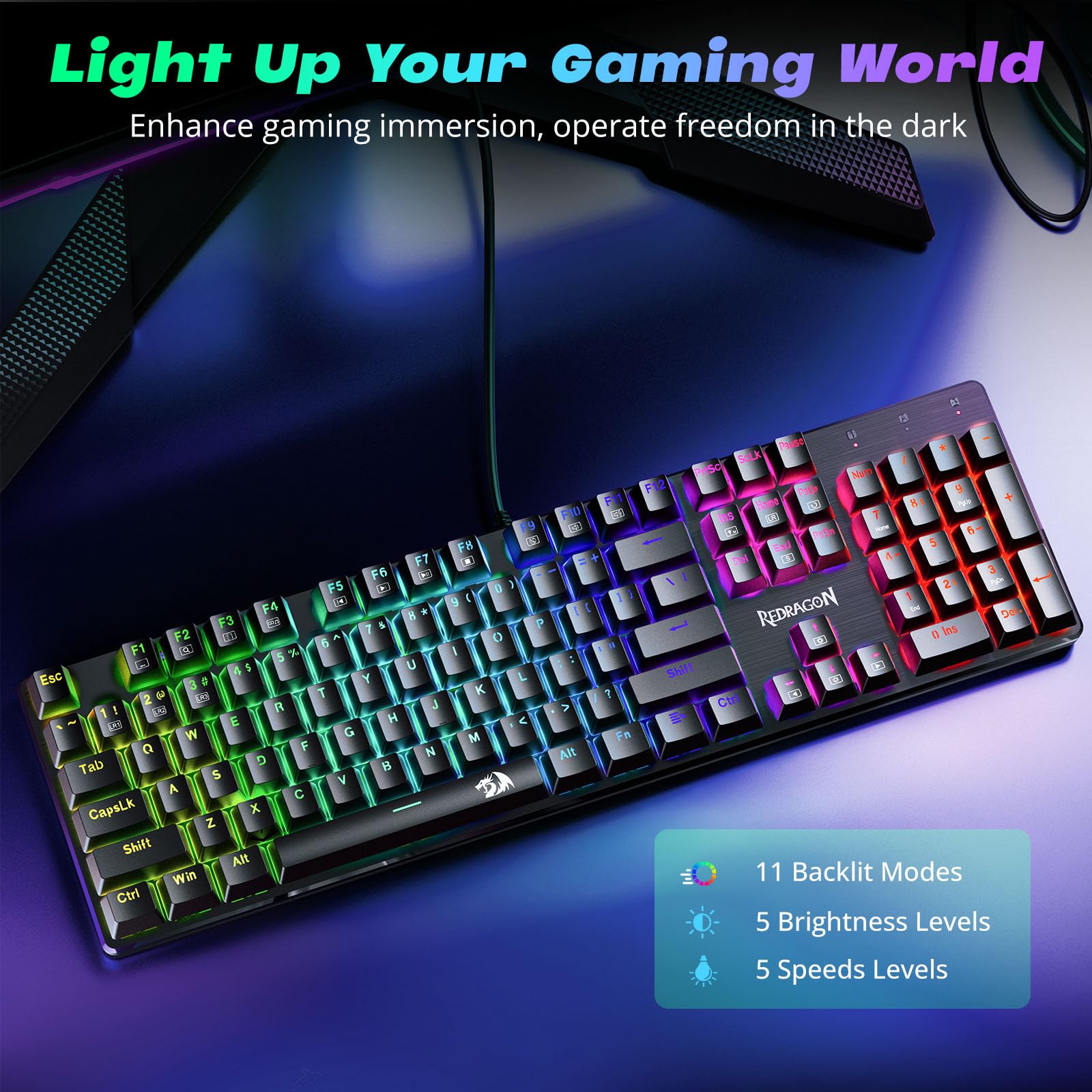 Redragon K671 Mechanical Gaming Keyboard