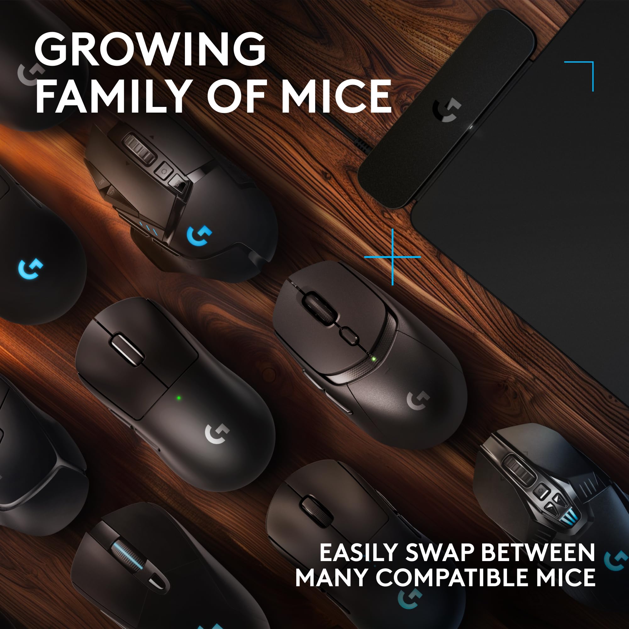 Wireless Charging Gaming Mouse Pad for PC and Mac